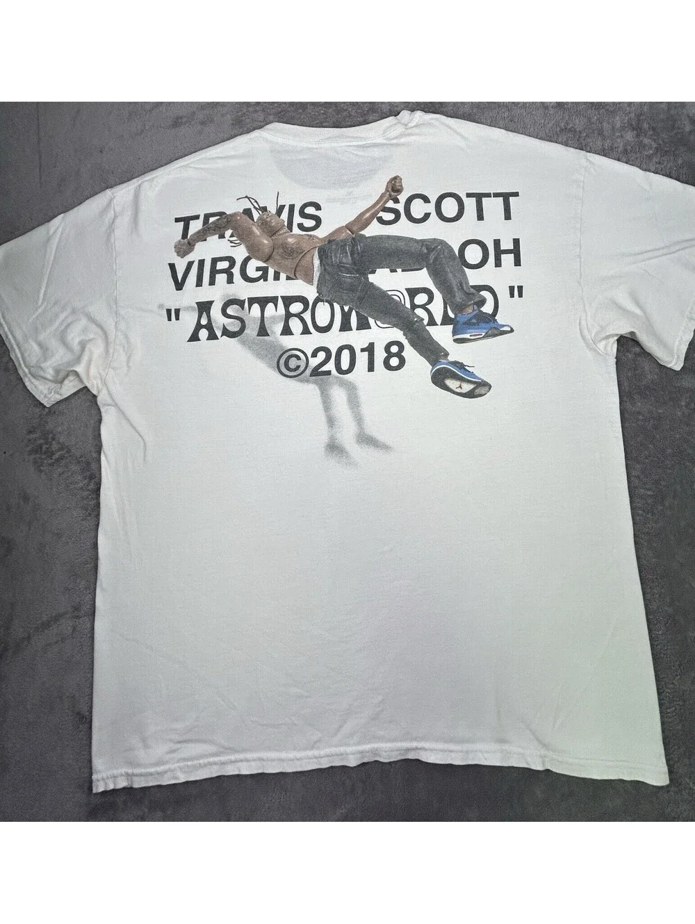 Travis Scott x Virgil Abloh Astroworld 2018 T-Shirt – Size XL